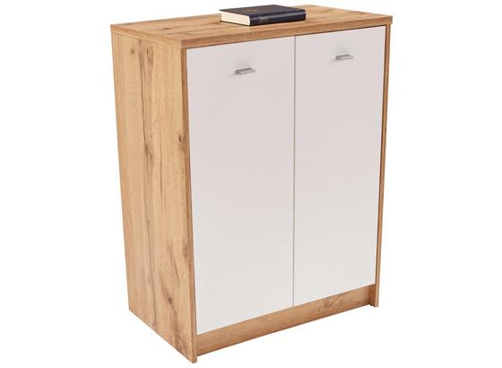 Kommode 4-You New YUK03 B:74cm Wotan Eiche Dekor/ Weiß - Eichefarben/Weiß, MODERN, Holzwerkstoff (74/85,4/34,6cm) Kommode 4-You New YUK03 B:74cm Wotan Eiche Dekor/ Weiß - Eichefarben/Weiß, MODERN, Holzwerkstoff (74/85,4/34,6cm)