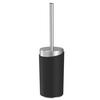 WC KEFA SO STOJANOM CHRIS - čierna/farba ušľachtilej ocele, Modern, kov/plast (9,6/37cm) - Mömax