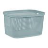 KOŠÍK NA DROBNOSTI STINE -XL- CA. 18L -EXT- - modrá, Moderní, plast (38/28,5/22,5cm)