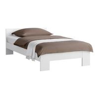 Posteľ Madrid biela 120x200 cm - biela, Modern, drevo (120/200cm)