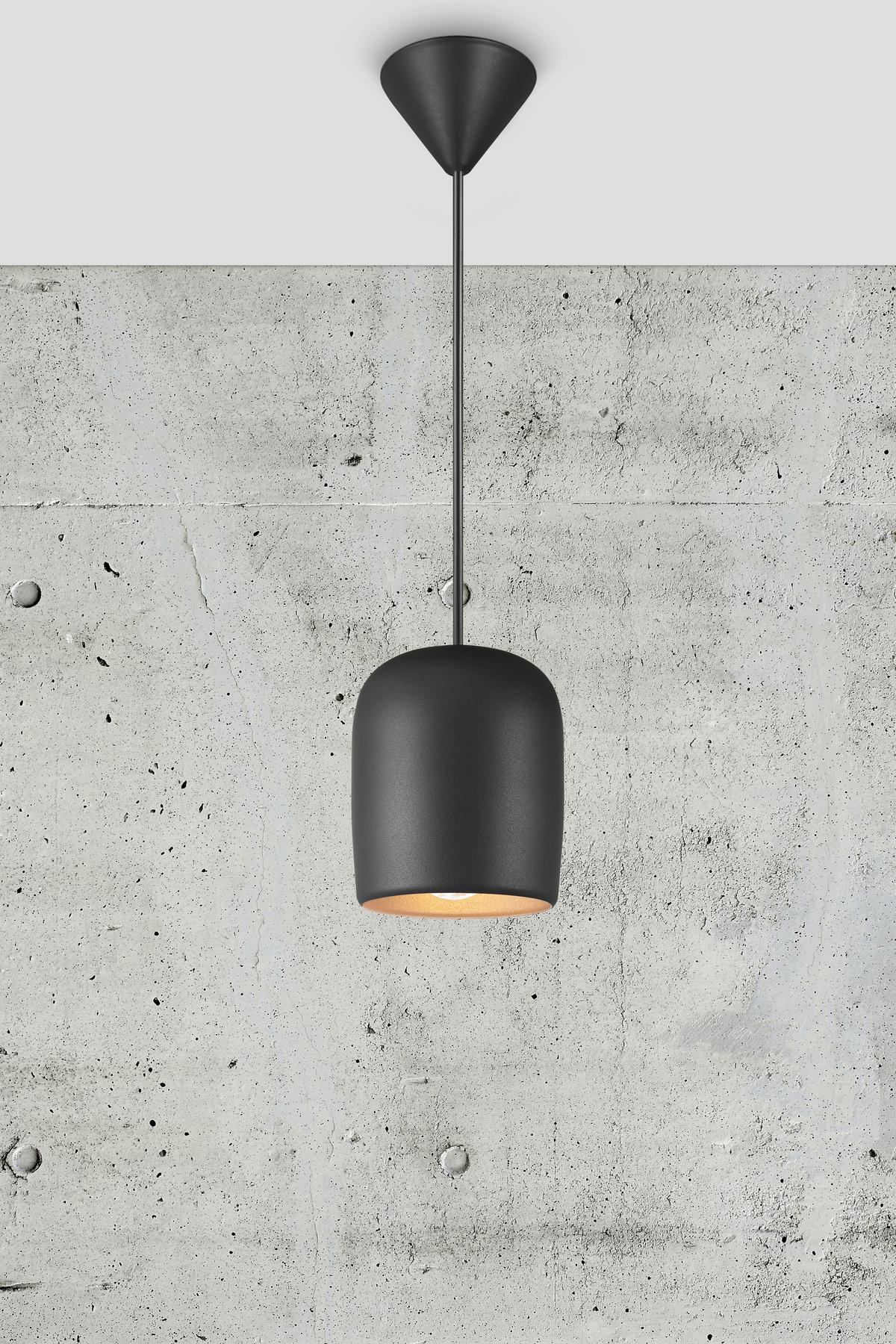 Hängeleuchte Notti Schwarz B: 10 cm - Schwarz, Design, Metall (10cm) - Nordlux