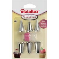 Tortadekoráló Szett 6 Darabos - műanyag (9,5/16/2,6cm)