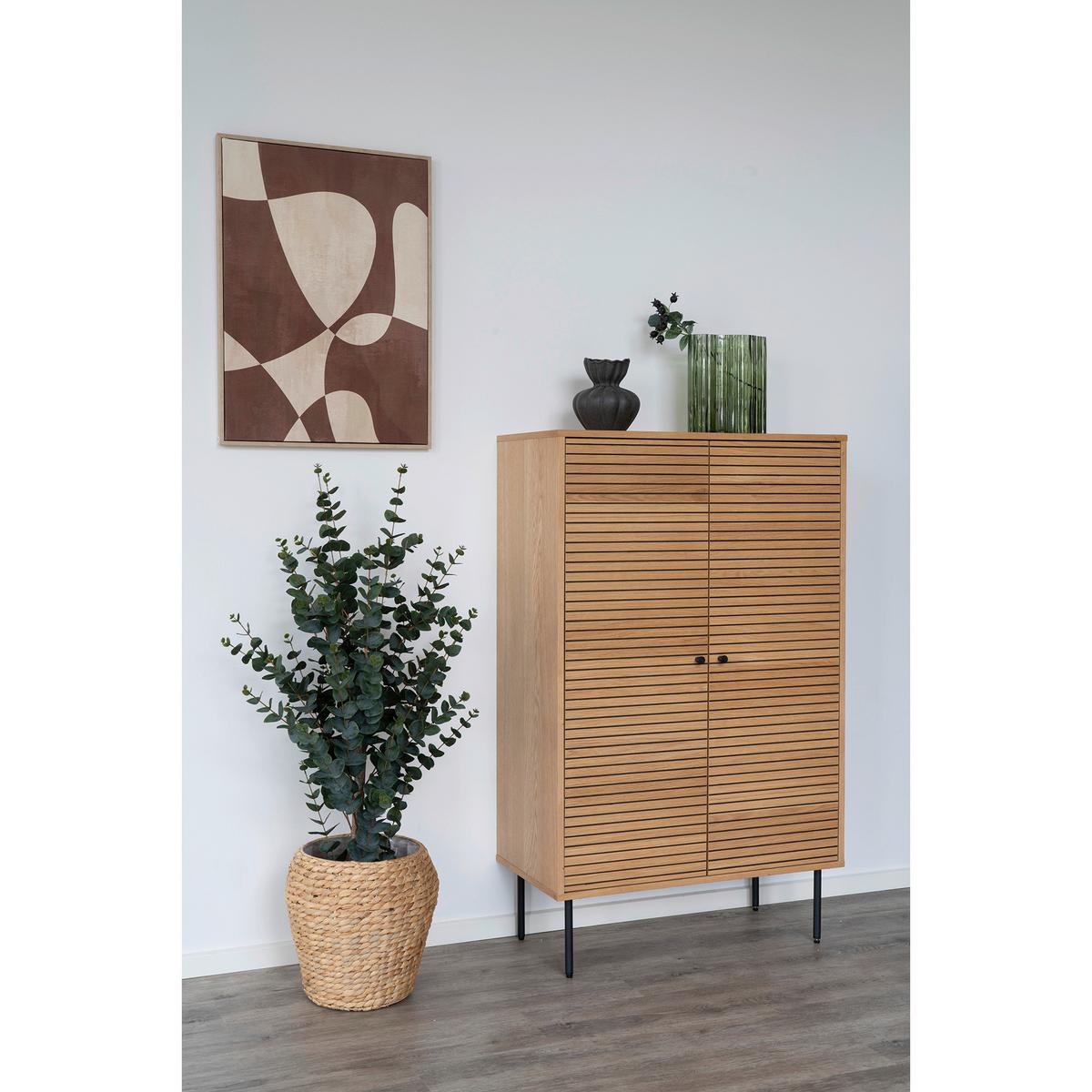 Bild Cape Beige Hellbraun B: 50 cm - Hellbraun/Beige, Design, Holz/Kunststoff (50/70/2.5cm)