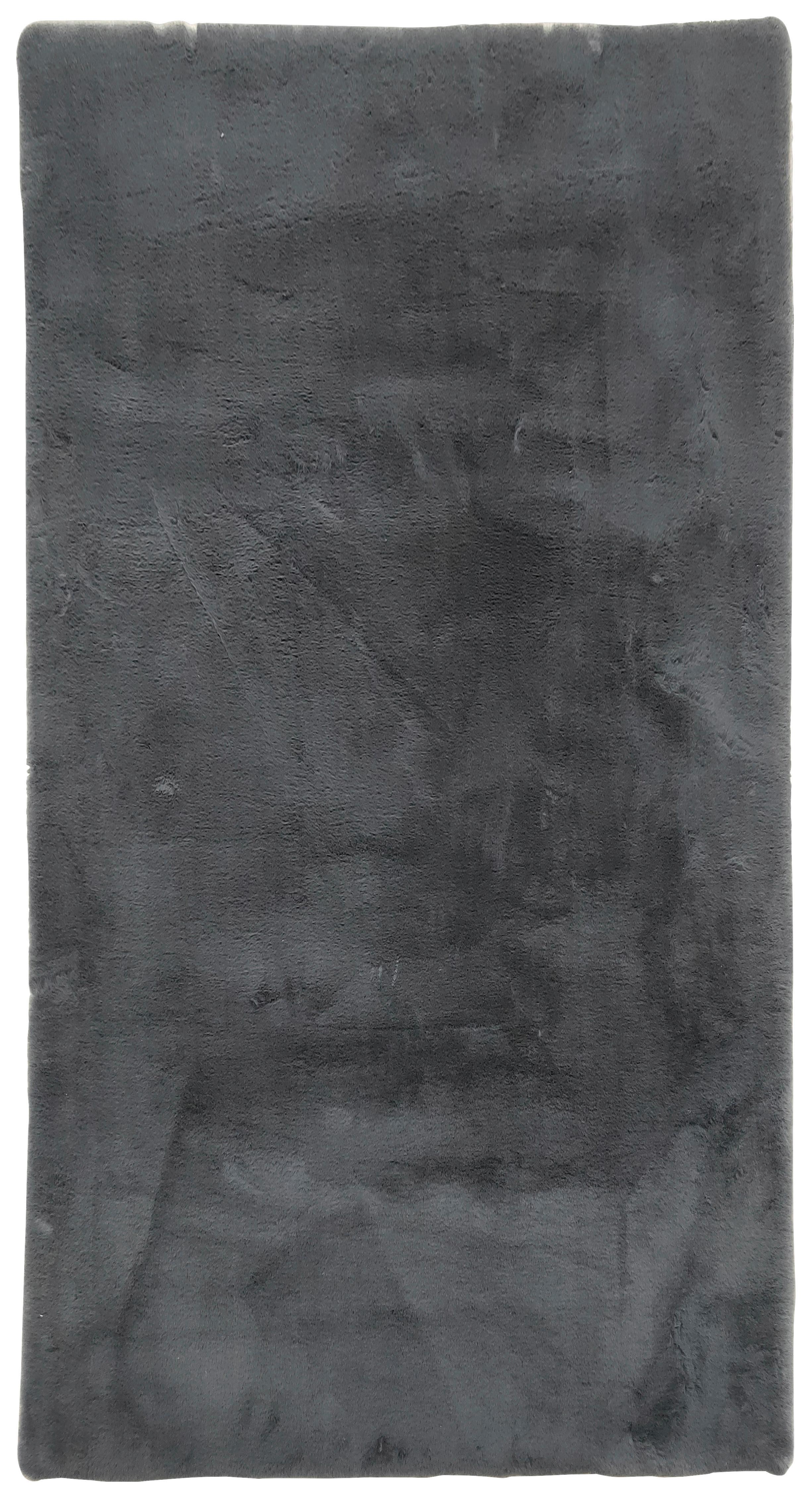 Umělá kožešina Caroline 1, 80/150cm, antracit - antracitová, textil (80/150cm) - Mömax