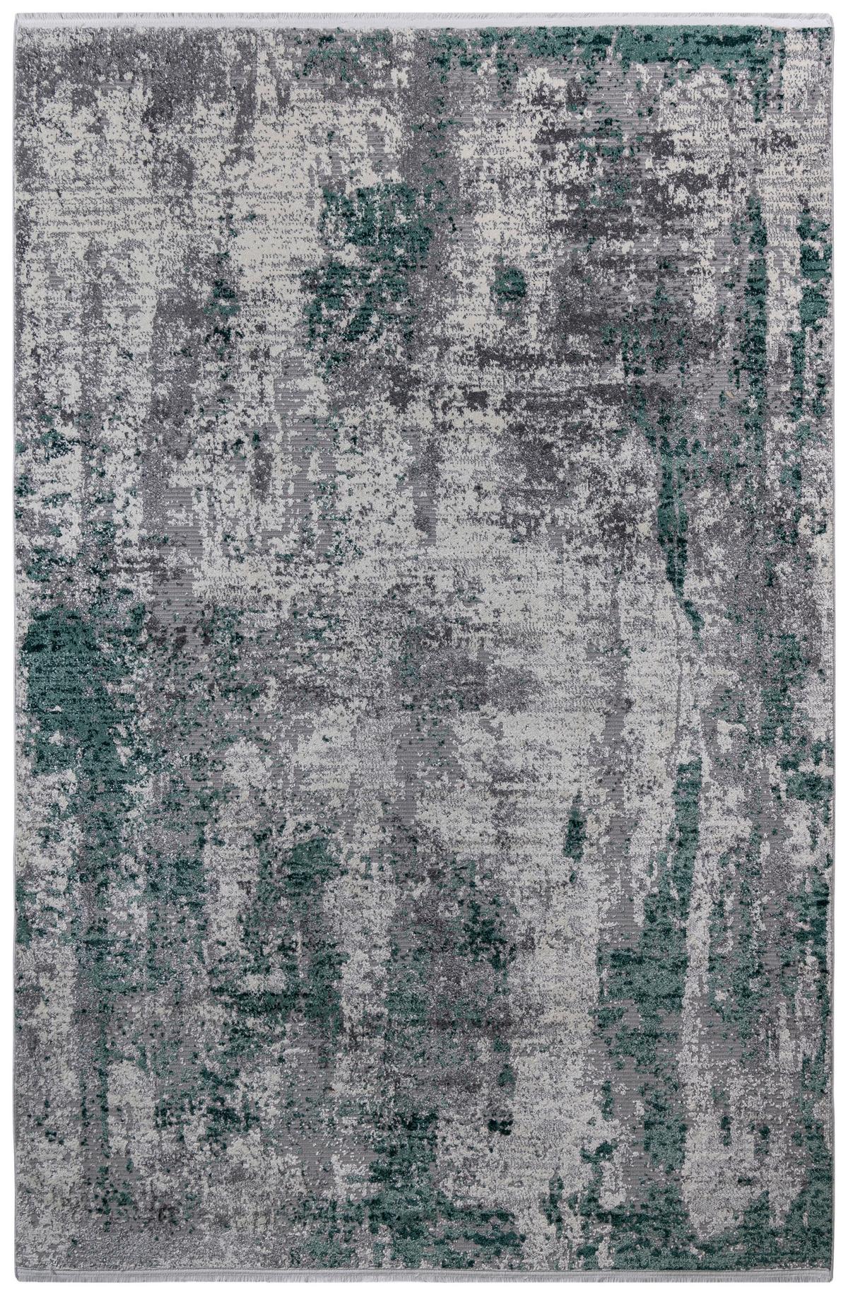 TKANÝ KOBEREC Malik 2, 120/170cm - krémová/svetlozelená, Modern, textil (120/170cm) - Mömax