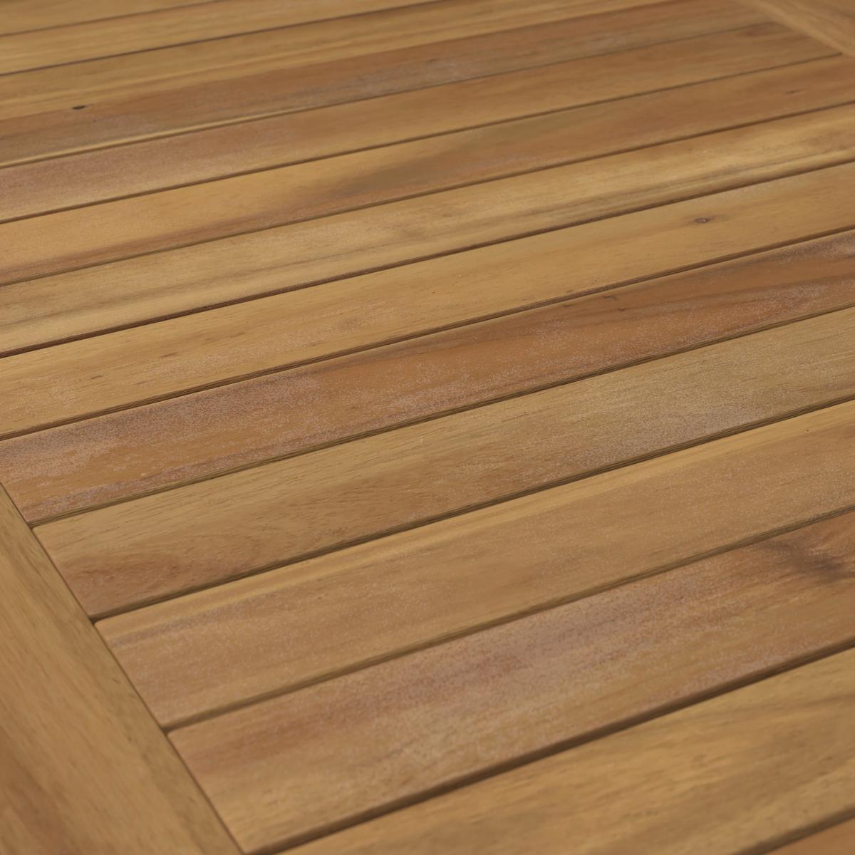 ZÁHRADNÁ SÚPRAVA GIOVANNA - farba akácie/sivá, Modern, kov/drevo - Bessagi Garden