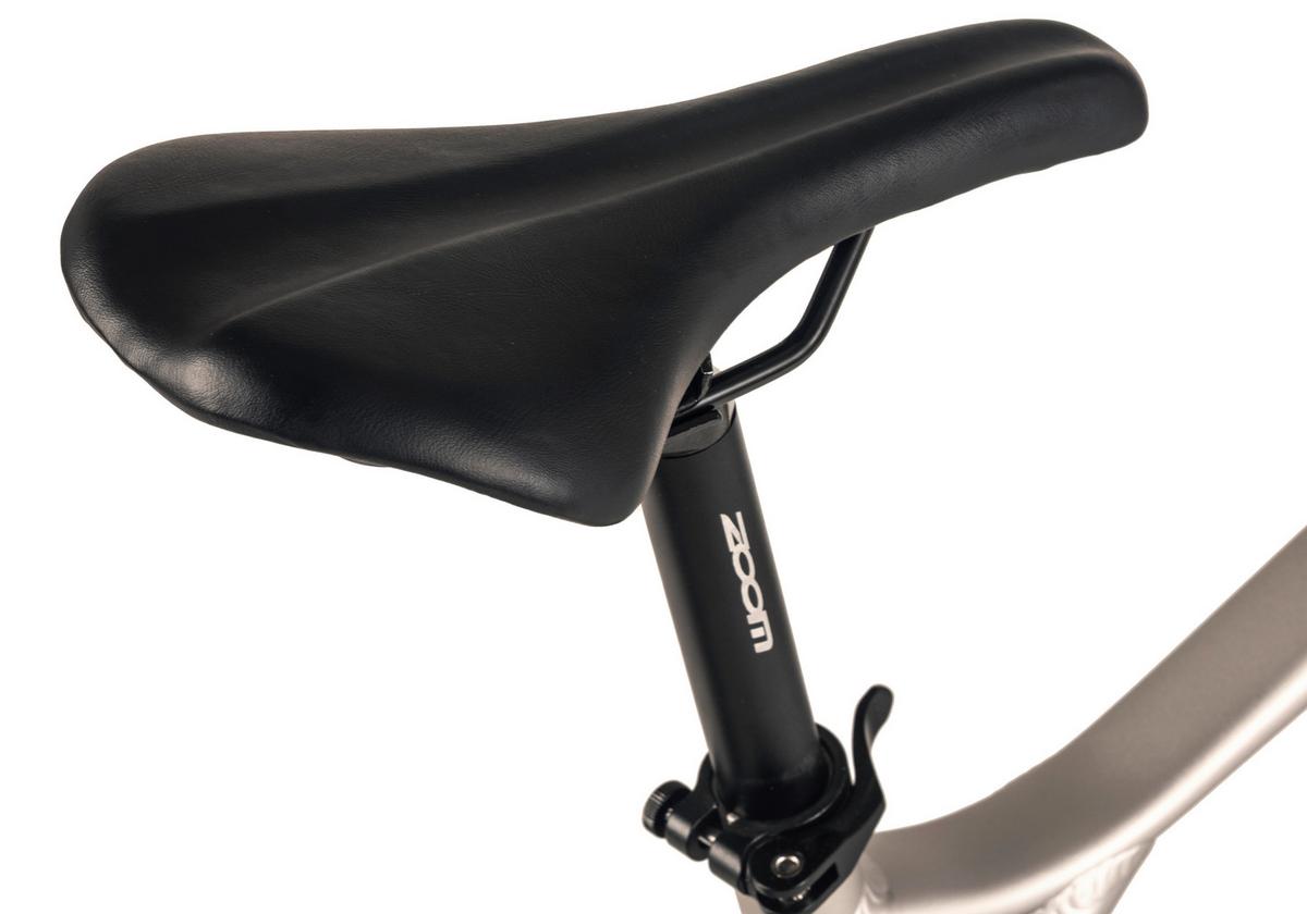 E-mountainbike 27,5 Zoll Hellgrau - Hellgrau, MODERN, Metall (180cm)