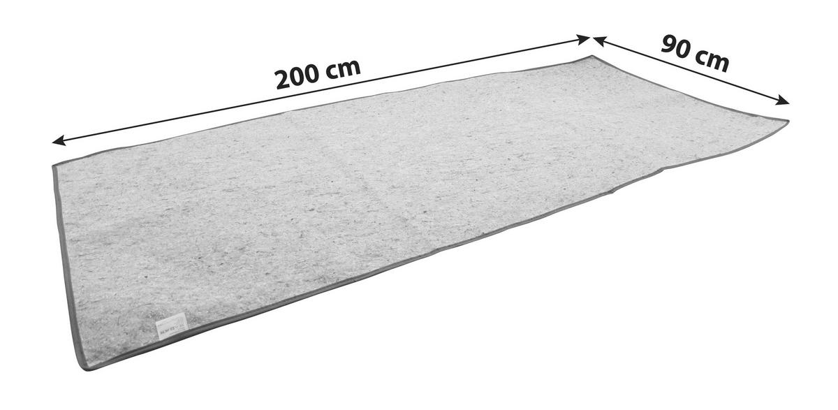 Matratzenschoner Primatex 90x200 Cm Mischgewebe/vlies - Grau, Textil (88/198cm) - Primatex
