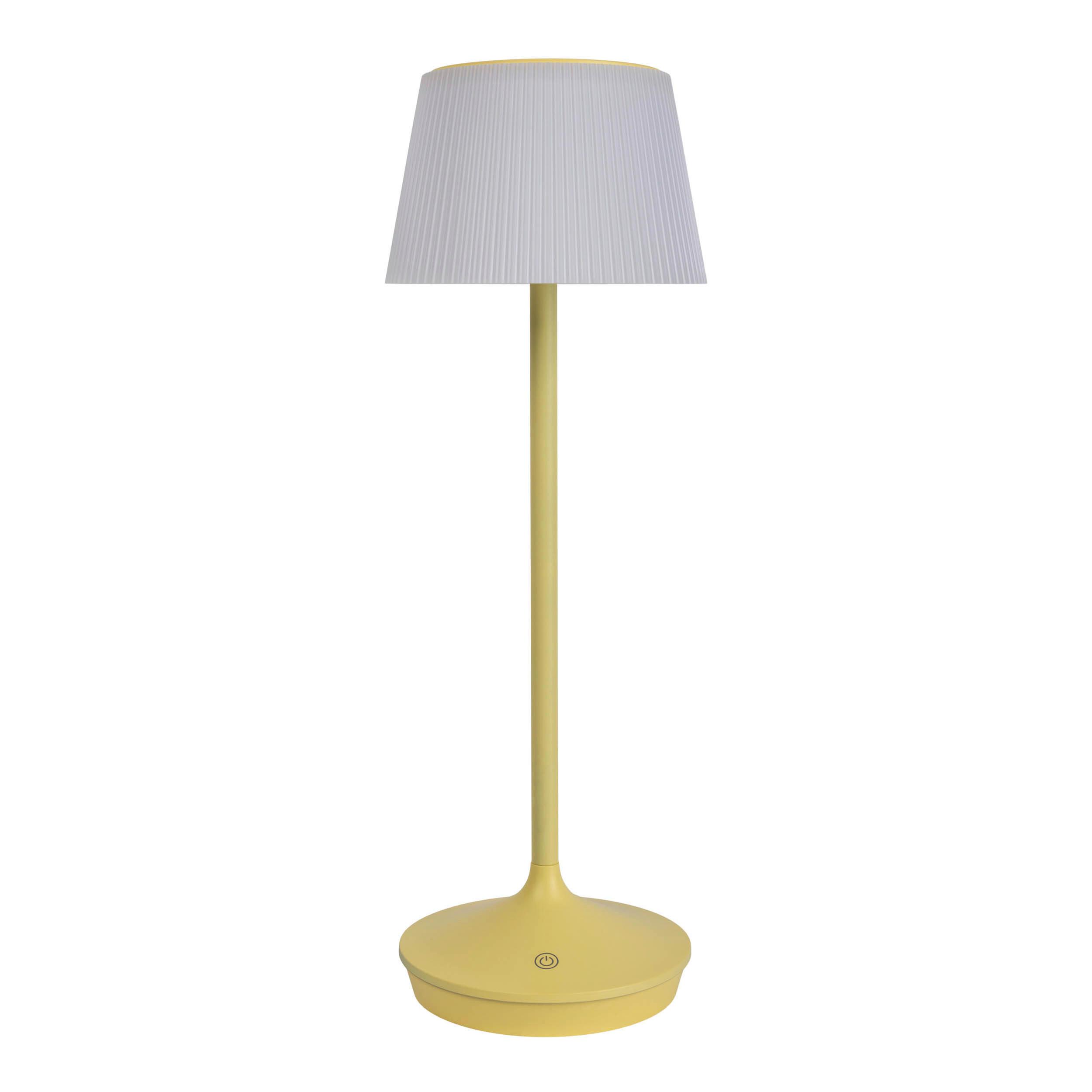 SOLARLEUCHTE 5310715 EMMI - Gelb/Weiß, Trend, Kunststoff/Metall (13/38cm) - Näve