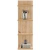 Wandregal Eolo Artisan B: 23,2 Cm - Eiche Artisan, Trend, Holzwerkstoff (23,2/75/16,8cm)