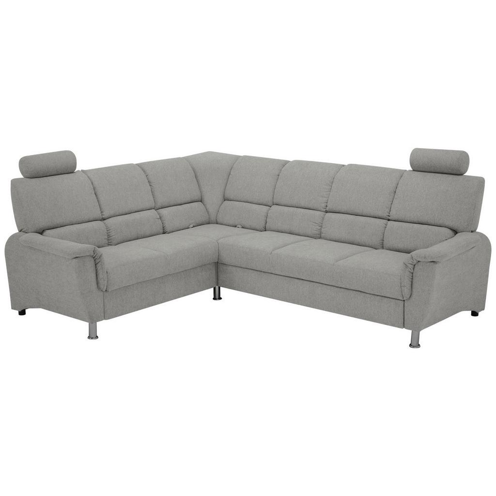 Ecksofa mit Schlaffunktion Marsylia Grau 216x270 cm