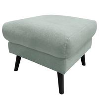 Hocker Tromso Hellblau B: 61 Cm - Schwarz/Hellblau, Design, Textil (61/49/65cm) - Livetastic