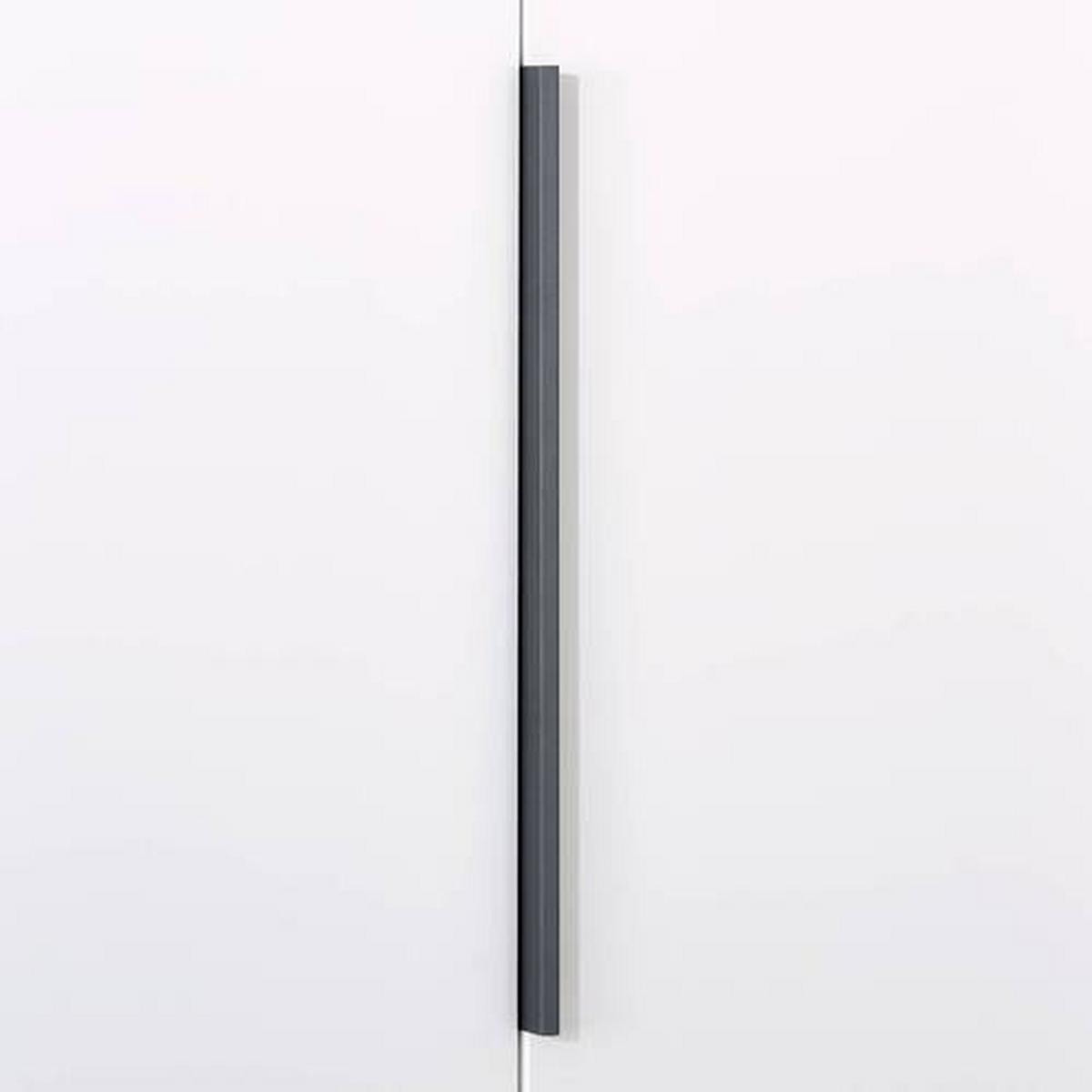 Drehtürenschrank 294 cm Lucca Weiß - Weiß, MODERN, Holzwerkstoff (299/222/60.1cm)