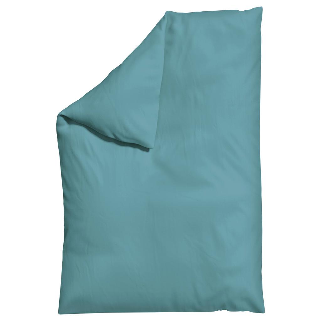 Bettdeckenbezug Knitted Jersey 135-140x200cm Pastellblau