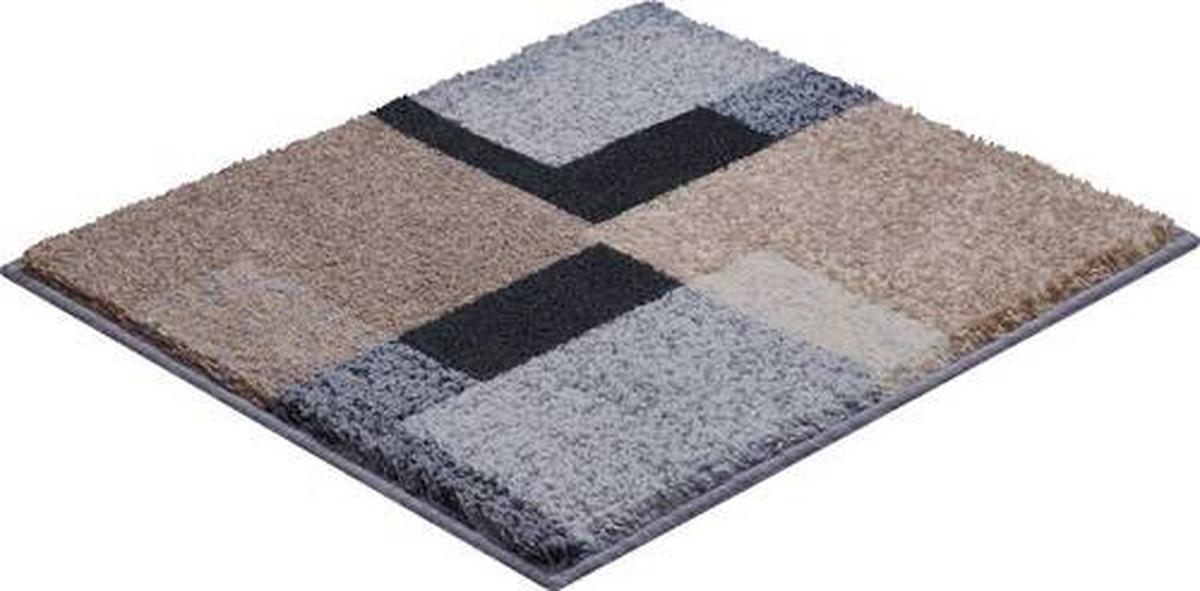 KOBERČEK DO KÚPEĽNE B4559-076001213 - čierna/sivá, Basics, textil (50/60cm) - Grund