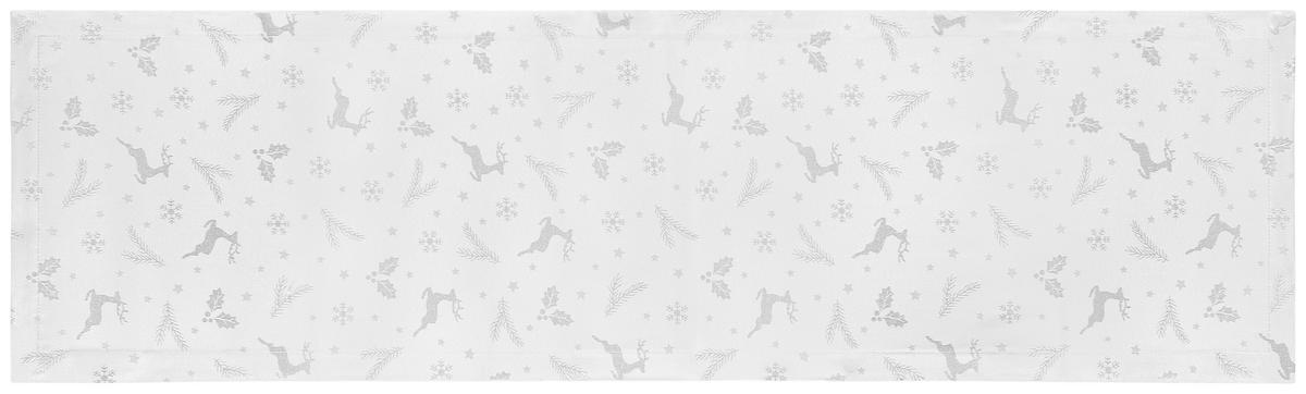 Asztali Futó Lappland Kb. 40/140cm - fehér, Romantik / Landhaus, textil (40/140cm) - James Wood