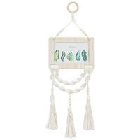 Fényképkeret Fina -Paz- - barna/ekrü, Basics, textil/fa (11/51cm) - Luca Bessoni