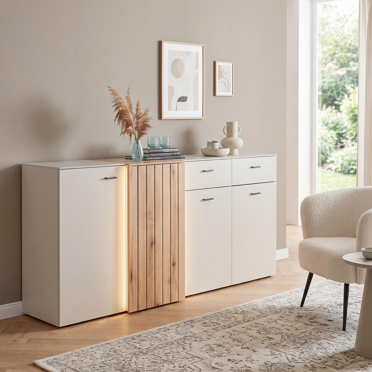 Sideboard mit LED-Bleuchtung » online kaufen
