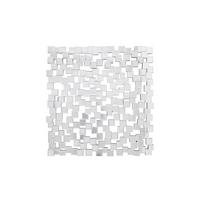 Wandspiegel Silberfarben B: 102cm - Silberfarben, Design, Glas/Holzwerkstoff (102/100/2,5cm) - Livetastic