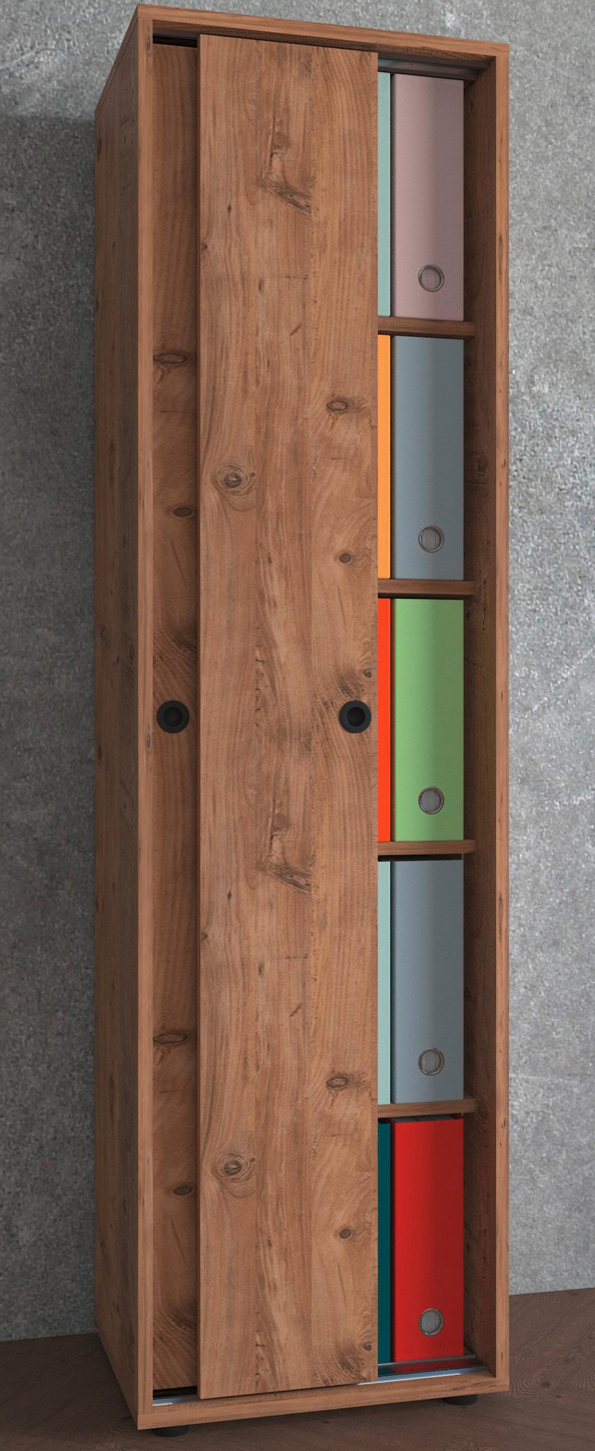 Aktenschrank Ulas Honigeiche Dekor B: 49 cm - Honigeiche, Design, Holzwerkstoff (49/168/38cm) - MID.YOU