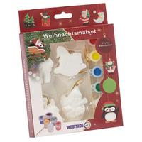 Malset Weihnachts-Malset - Blau/Gelb, Basics, Kunststoff (17/3/22cm)
