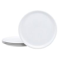 Sada talířů na pizzu 4-dílná - bílá, keramika (32cm) - Creatable