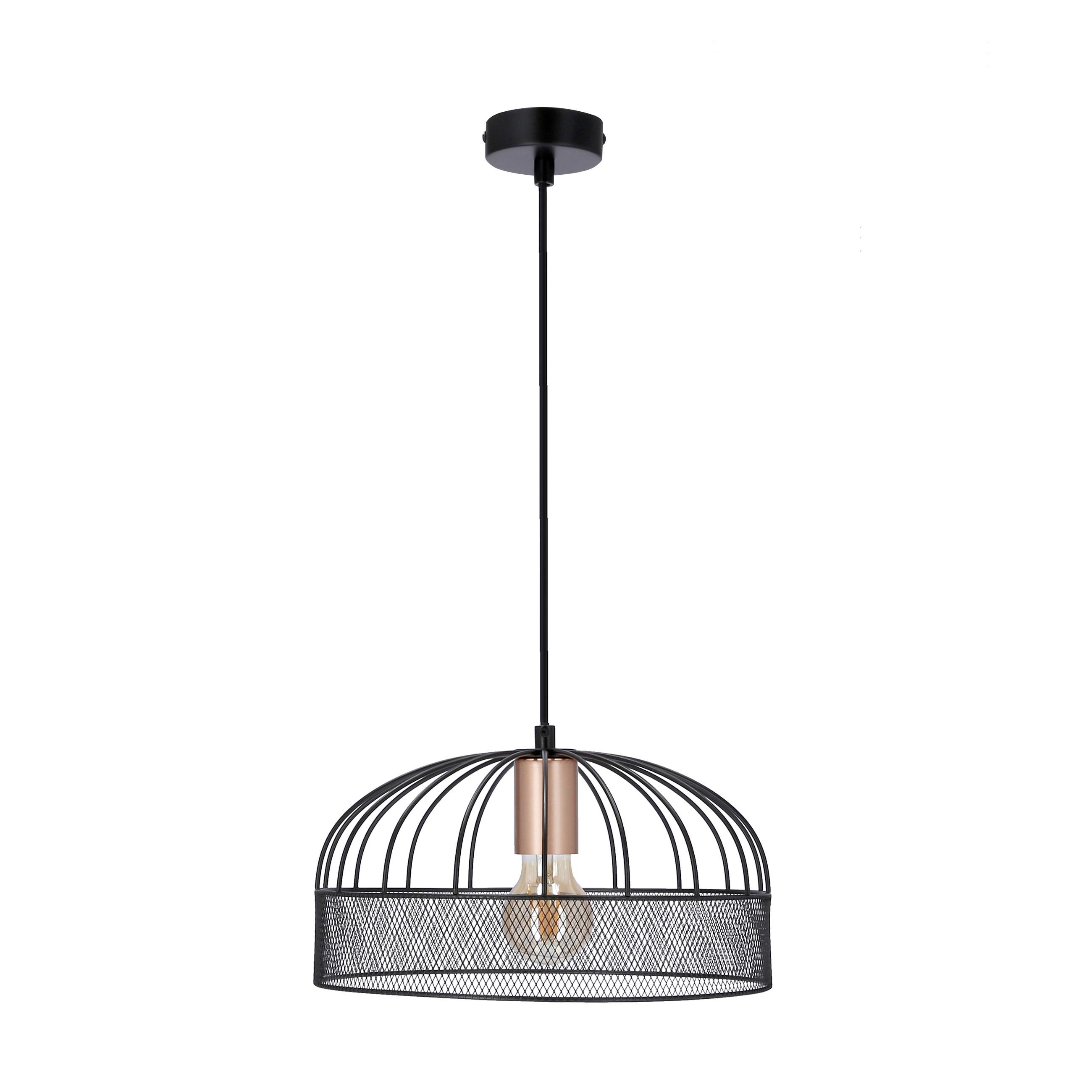 HÄNGELEUCHTE 31-78469 - Schwarz, Basics, Metall (30/30/100cm)