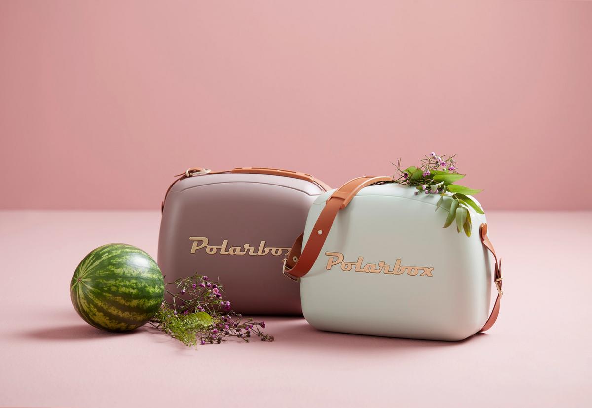Chladiaca taška Objem: 6 L, vrát. 2 boxov - svetlozelená, Modern, plast (6l) - Polarbox