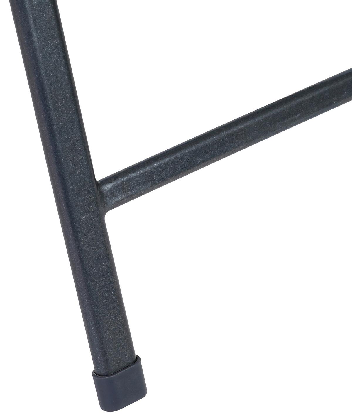 Gartensessel Klappbar Toulouse Metall - Grau, Basics, Metall (58/108/64cm) - Gardenson