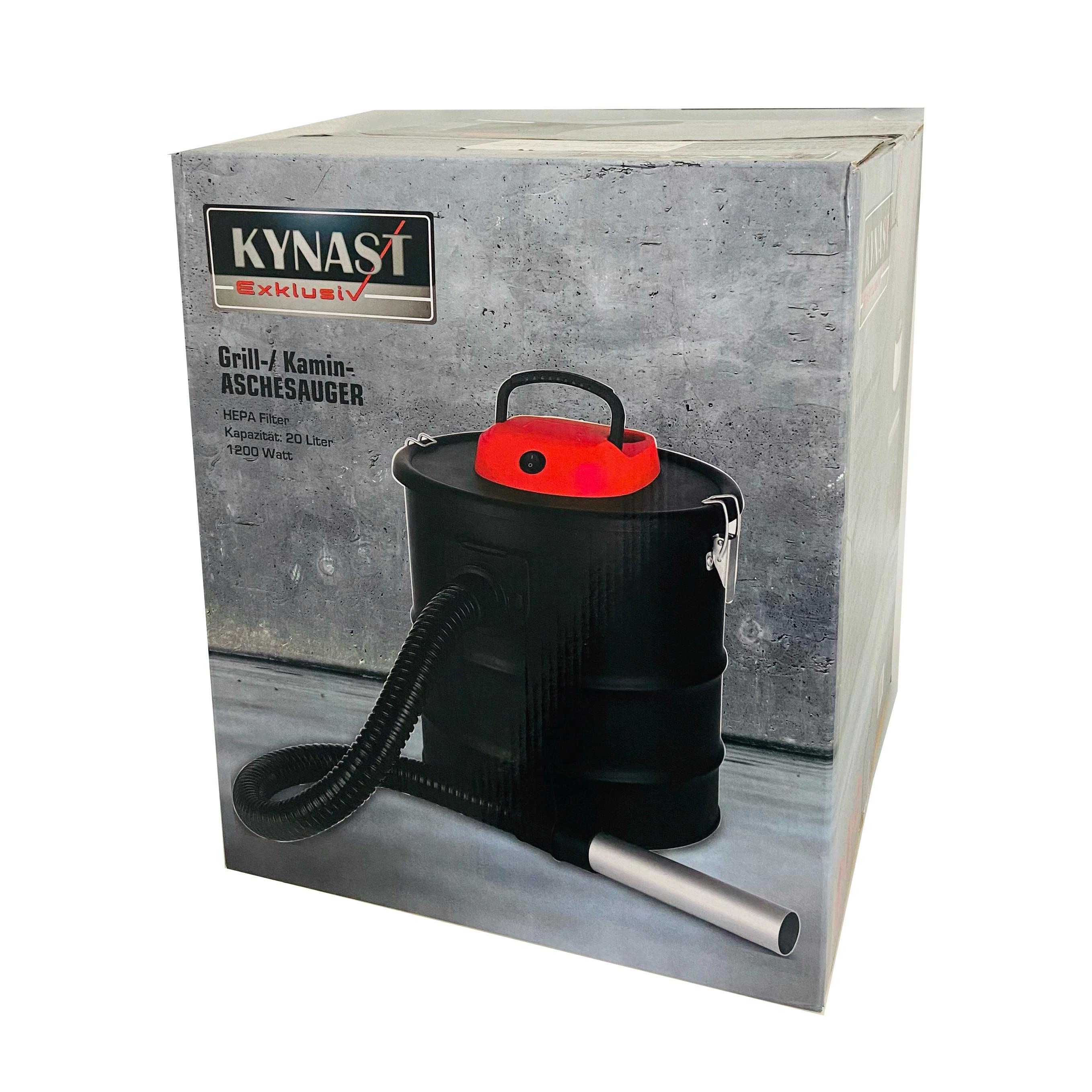 Grillzubehör Grill-Kaminaschesauger 20 Ltr. - Rot/Schwarz, Basics, Papier/Kunststoff (30,5/37cm)