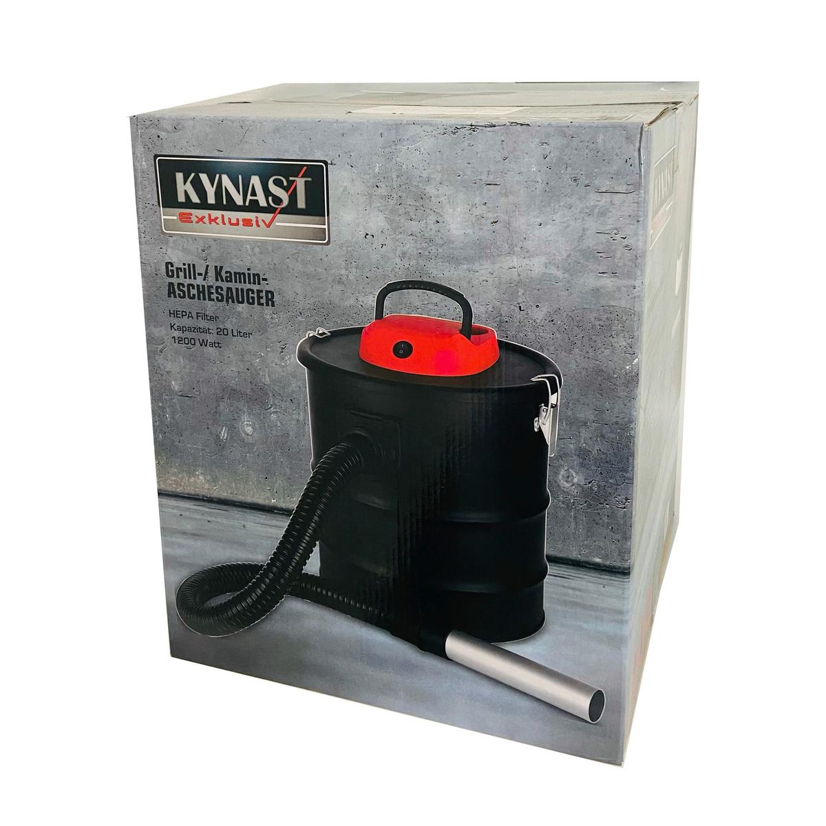 Grillzubehör Grill-Kaminaschesauger 20 Ltr. - Rot/Schwarz, Basics, Papier/Kunststoff (30,5/37cm)
