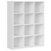 Regal Nepo Plus Bookshelf - Weiß, Design, Holzwerkstoff (114/146,5/38,5cm)