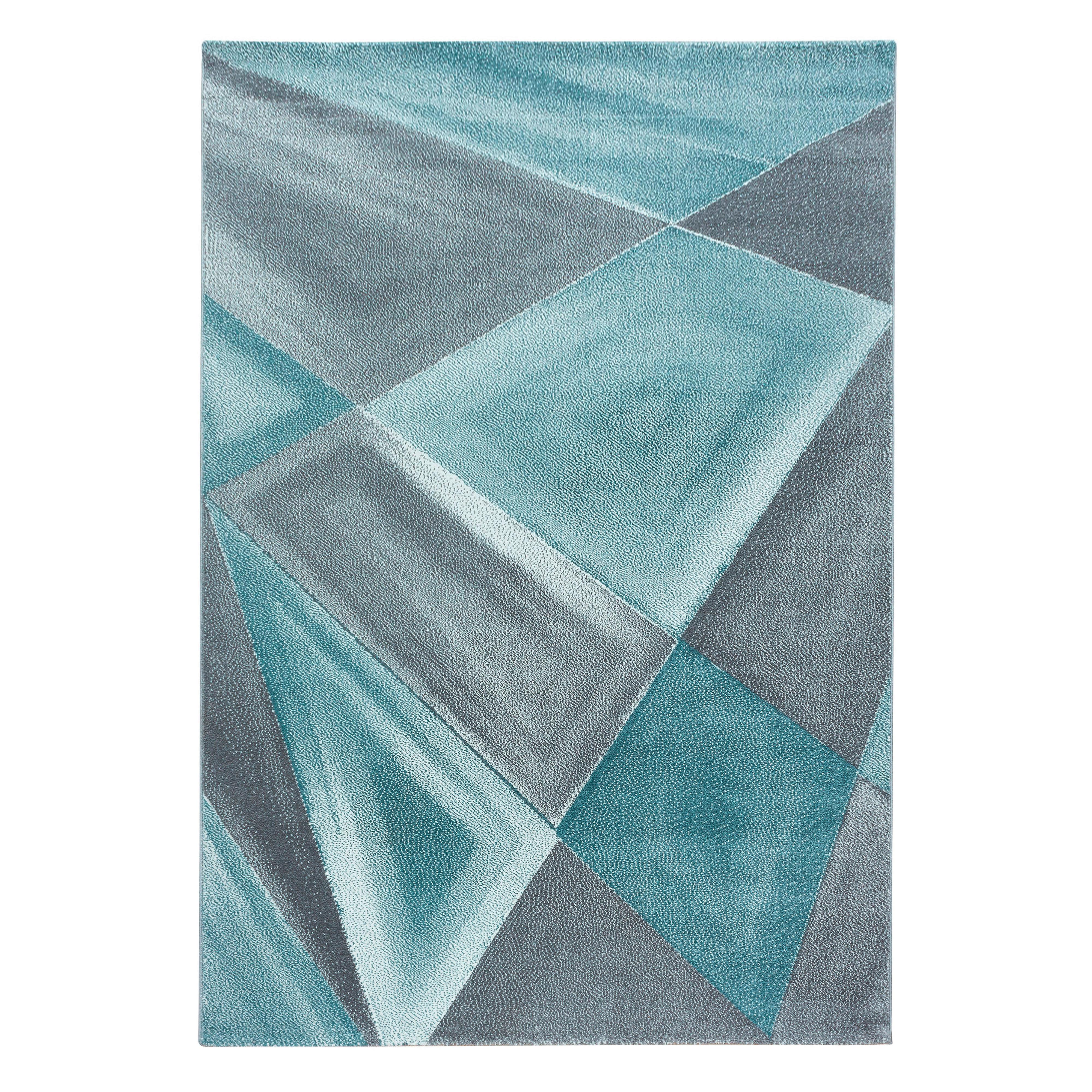 Läufer Beta - Blau, Basics, Textil (80/250cm) - Novel