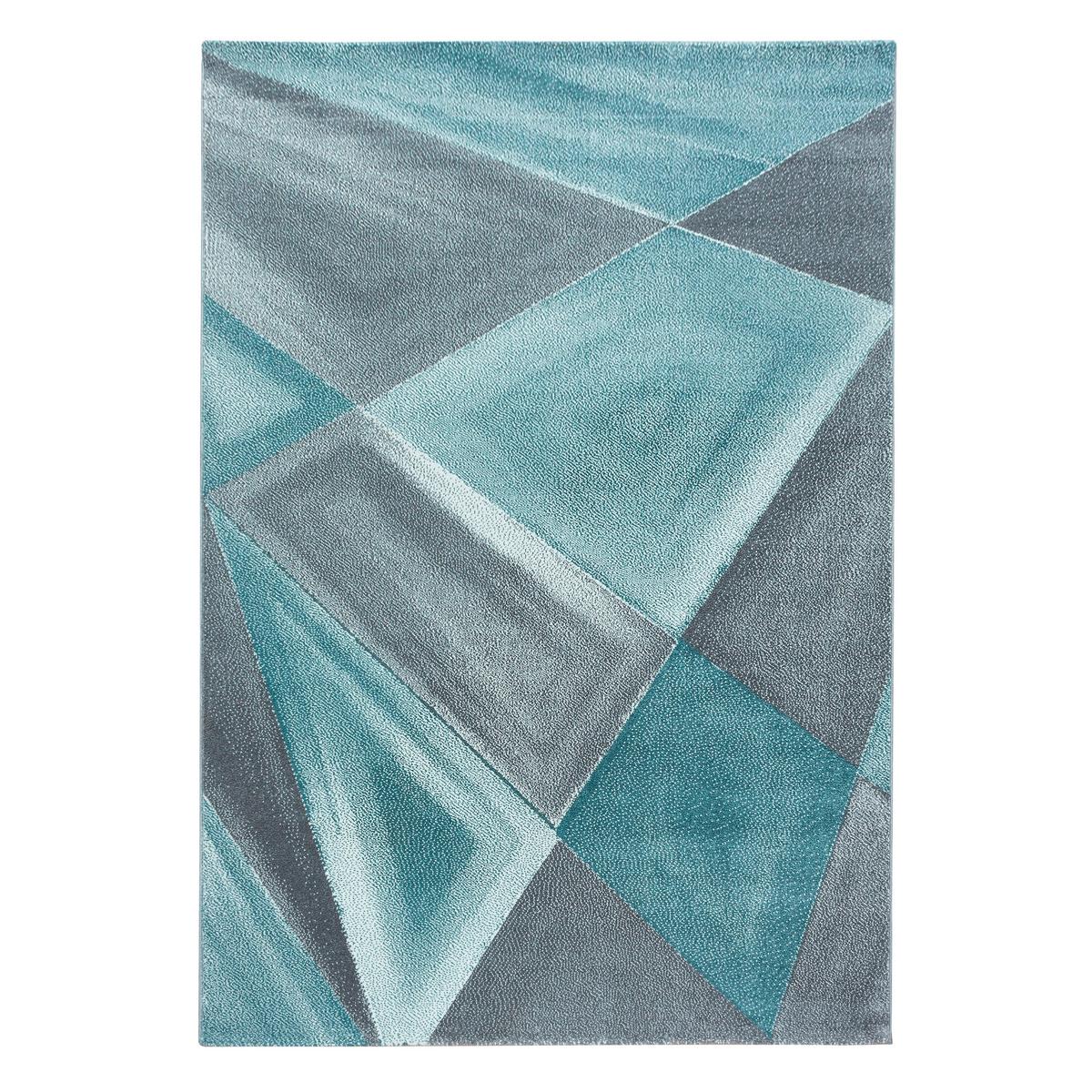 Webteppich Beta - Blau, Basics, Textil (140/200cm) - Novel