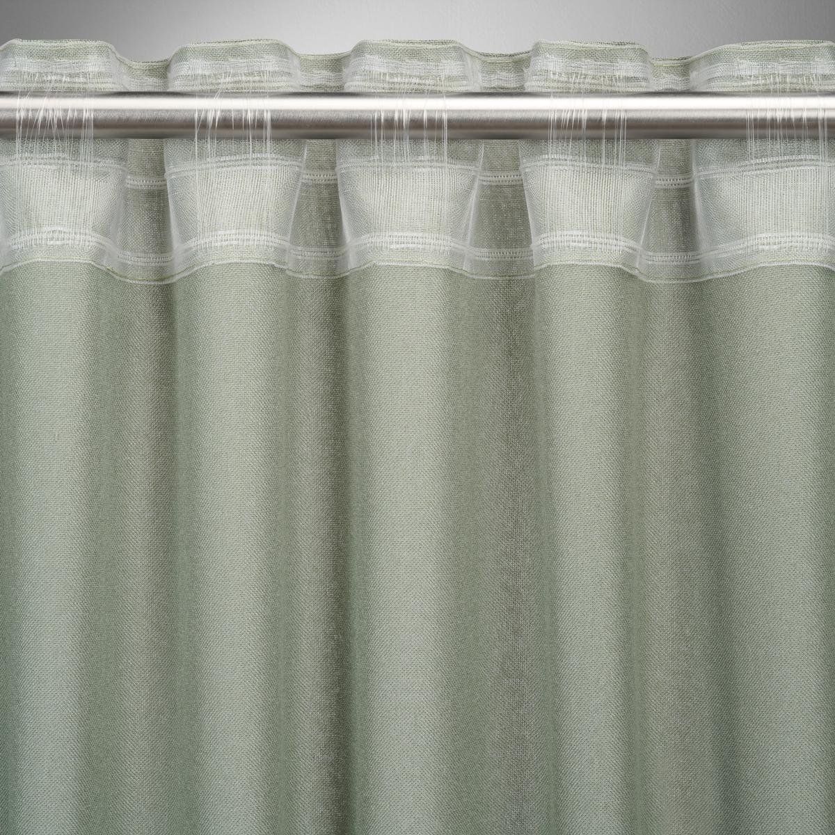 HOTOVÝ ZÁVĚS BEN - zelená, Moderní, textil (135/245cm) - Modern Living