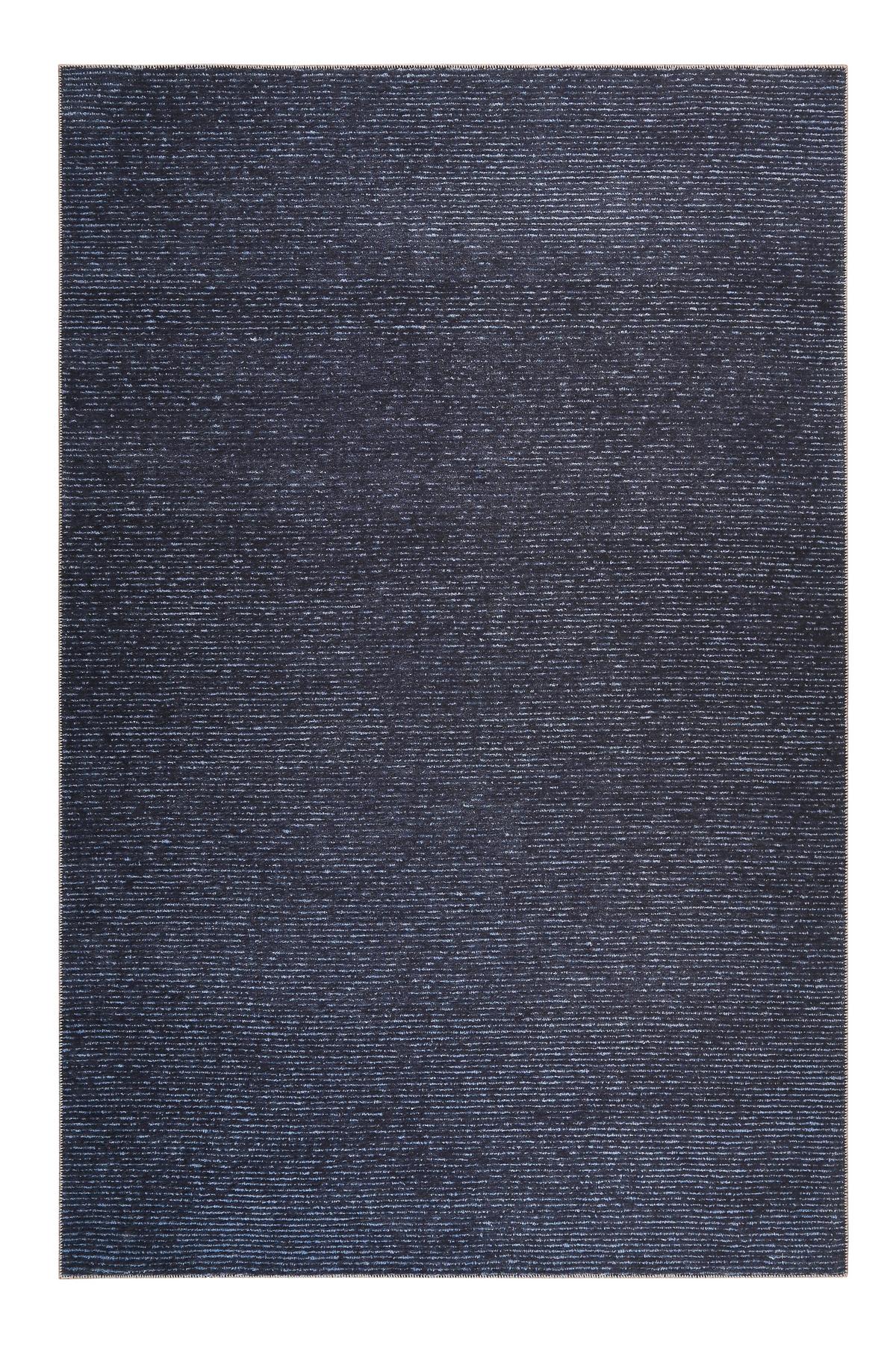 Flachwebteppich Marly Dunkelblau 120x170 Cm - Dunkelblau, KONVENTIONELL, Textil (120/170cm) - Esprit