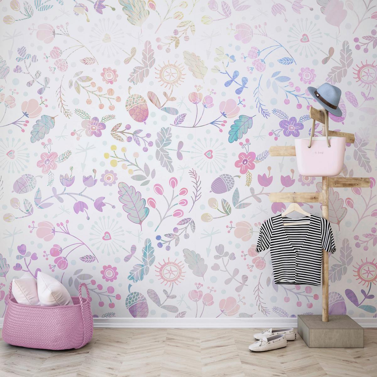 Fototapete Magical Autumn - Multicolor, Trend, Papier (300/280cm)