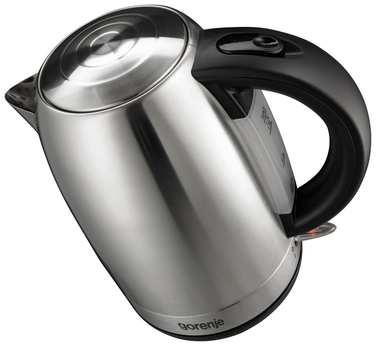 Wasserkocher K17feii - Silberfarben, Basics, Metall (22,6/23,9/14,9cm) - Gorenje