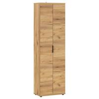 Garderobenschrank Gw-Fremont Eiche Dekor B: 59 cm - Eichefarben, KONVENTIONELL, Holzwerkstoff (59/199/34cm) - Germania