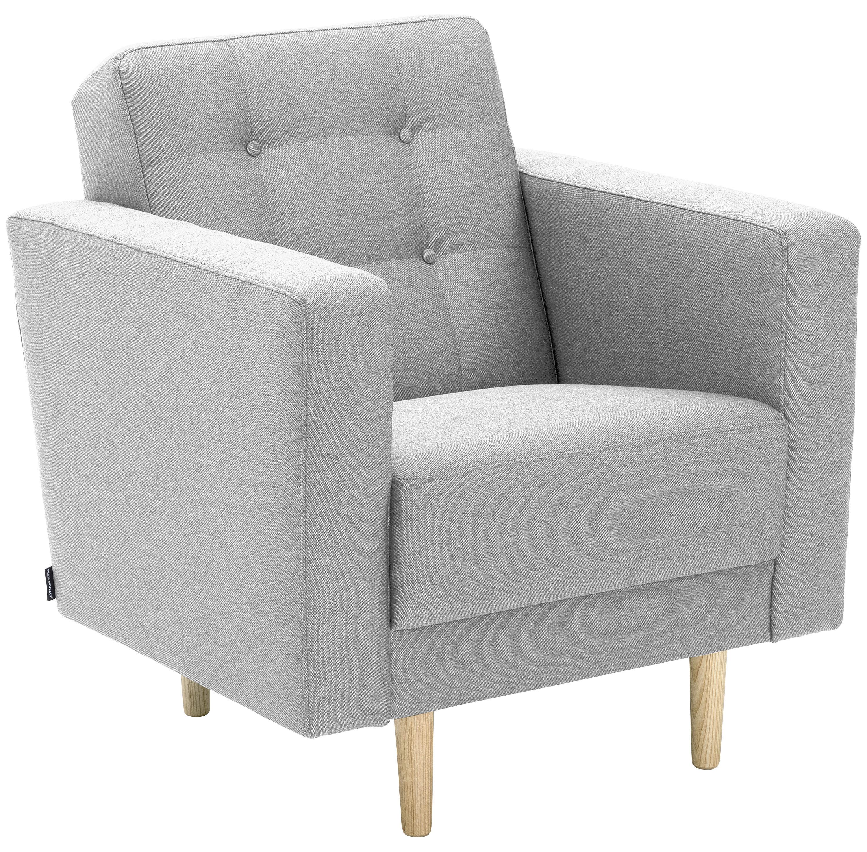 Aivermeil Einzelsofa Grau - Moderner Relaxsessel Mit Metallrahmen, 136kg Belastbarkeit