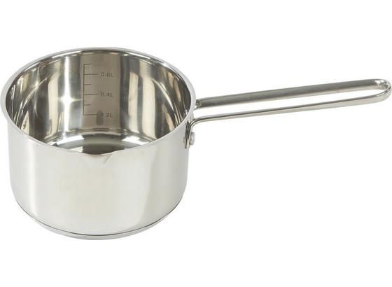 Stielkasserolle 0,6 Liter - Edelstahlfarben, KONVENTIONELL, Glas/Metall (26,5/14/8,5cm) - Berndorf Stielkasserolle 0,6 Liter - Edelstahlfarben, KONVENTIONELL, Glas/Metall (26,5/14/8,5cm) - Berndorf