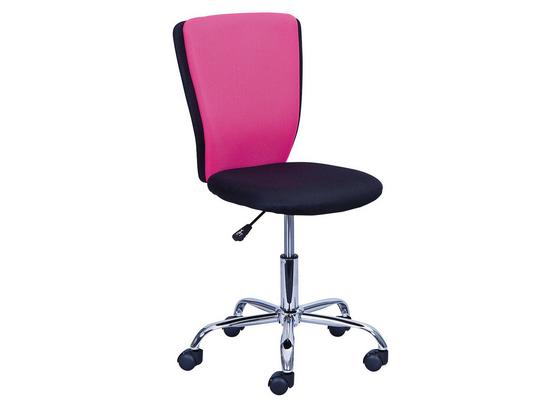 Drehstuhl Cc15-1 B: 41 cm Pink - Pink/Schwarz, Basics, Kunststoff/Textil (41/86-98/51cm) - Livetastic Drehstuhl Cc15-1 B: 41 cm Pink - Pink/Schwarz, Basics, Kunststoff/Textil (41/86-98/51cm) - Livetastic