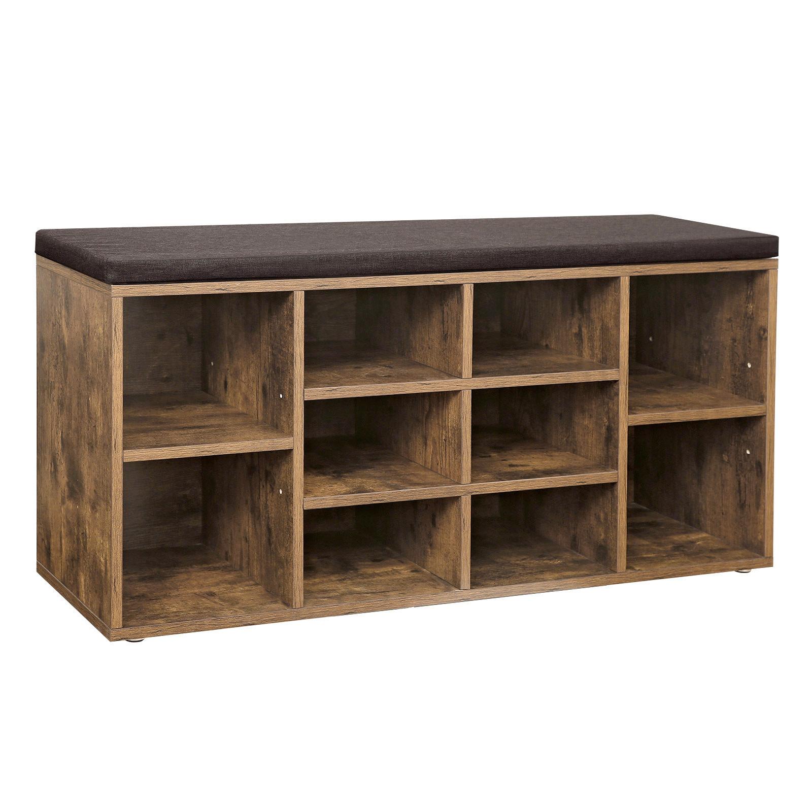 LAVICE S BOTNÍKEM VINTAGE - hnědá, Trend, kompozitní dřevo (104/48/30cm) - Boxxx