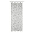 Vorhang mit Schlaufen und Band Karla 140x255 cm Grau/Taupe - Taupe/Grau, ROMANTIK / LANDHAUS, Textil (140/255cm) - James Wood