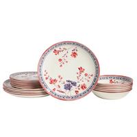 Tafelservice Cottage Multicolor 18--Teilig - Multicolor, Basics, Keramik - Creatable