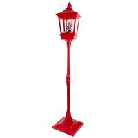 LED vianočná figúrka V: 185 cm - červená, Basics, plast (37,5/37,5/185cm)