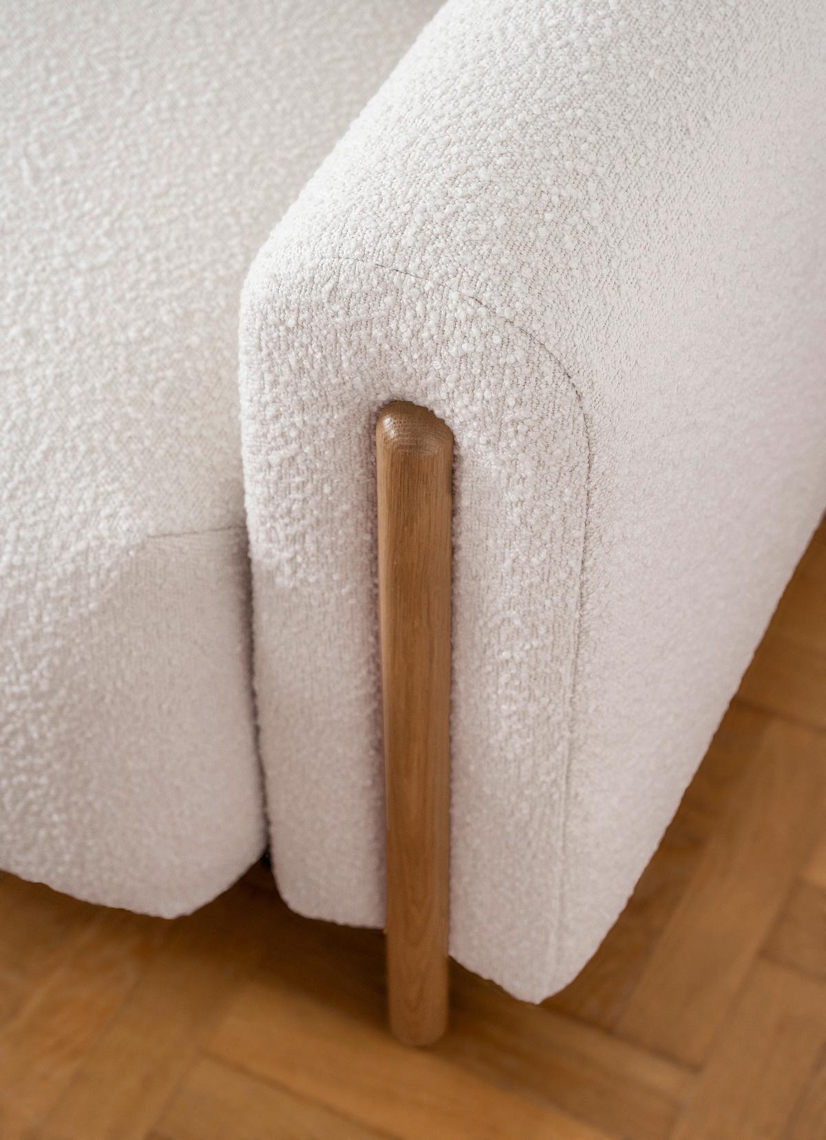 Schlafsofa Arcadova Beige B: 244 cm - Eichefarben/Beige, Design, Textil (244/97/97cm) - MID.YOU