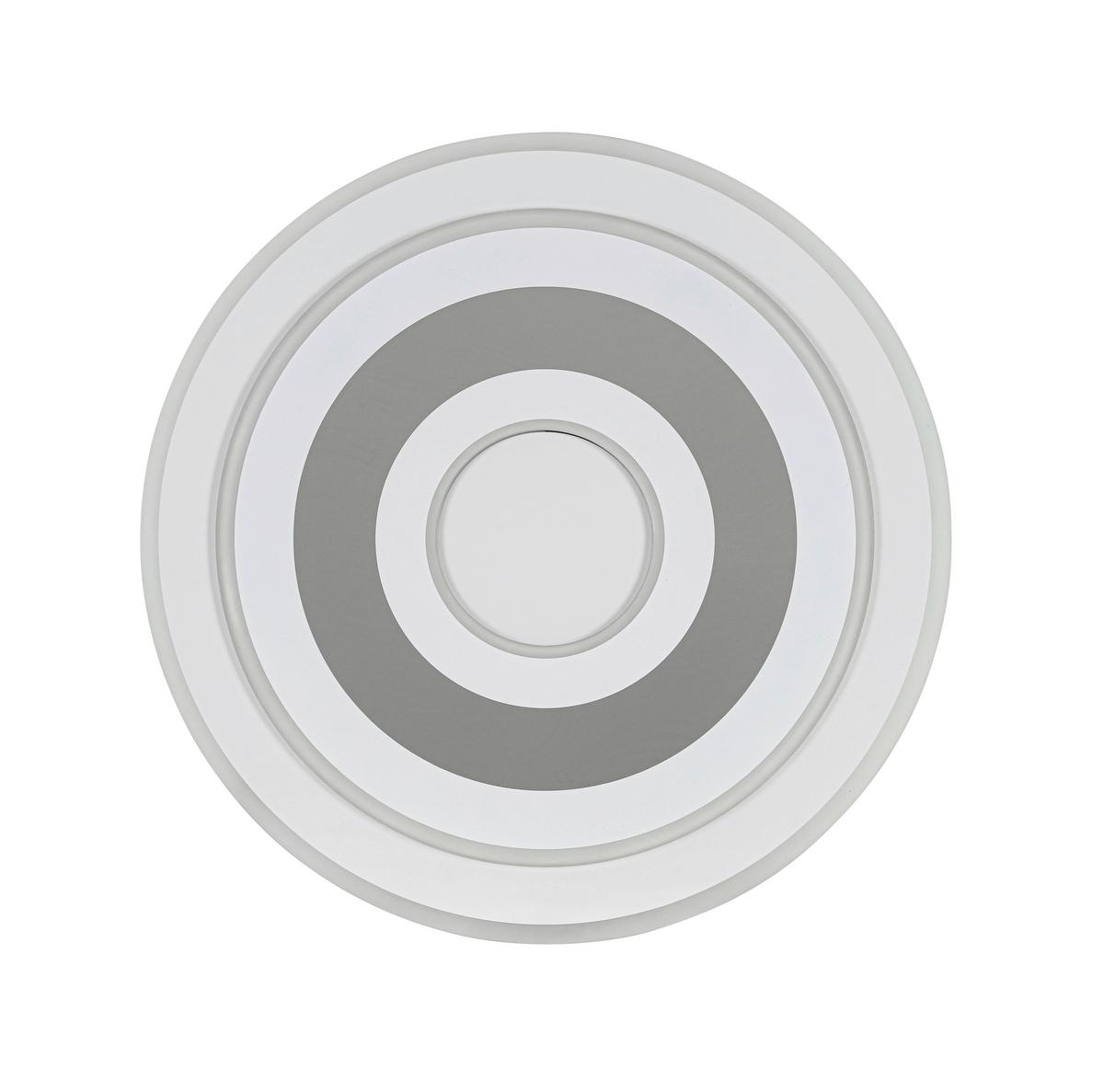 STROPNÍ LED SVÍTIDLO BIRTU - bílá, Moderní, kov/plast (49/4,3cm) - Mömax