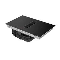 Kochfeld-Dunstabzug-Kombi Mih740y038b - Schwarz, MODERN, Glas (80/23.7/52cm) - Midea