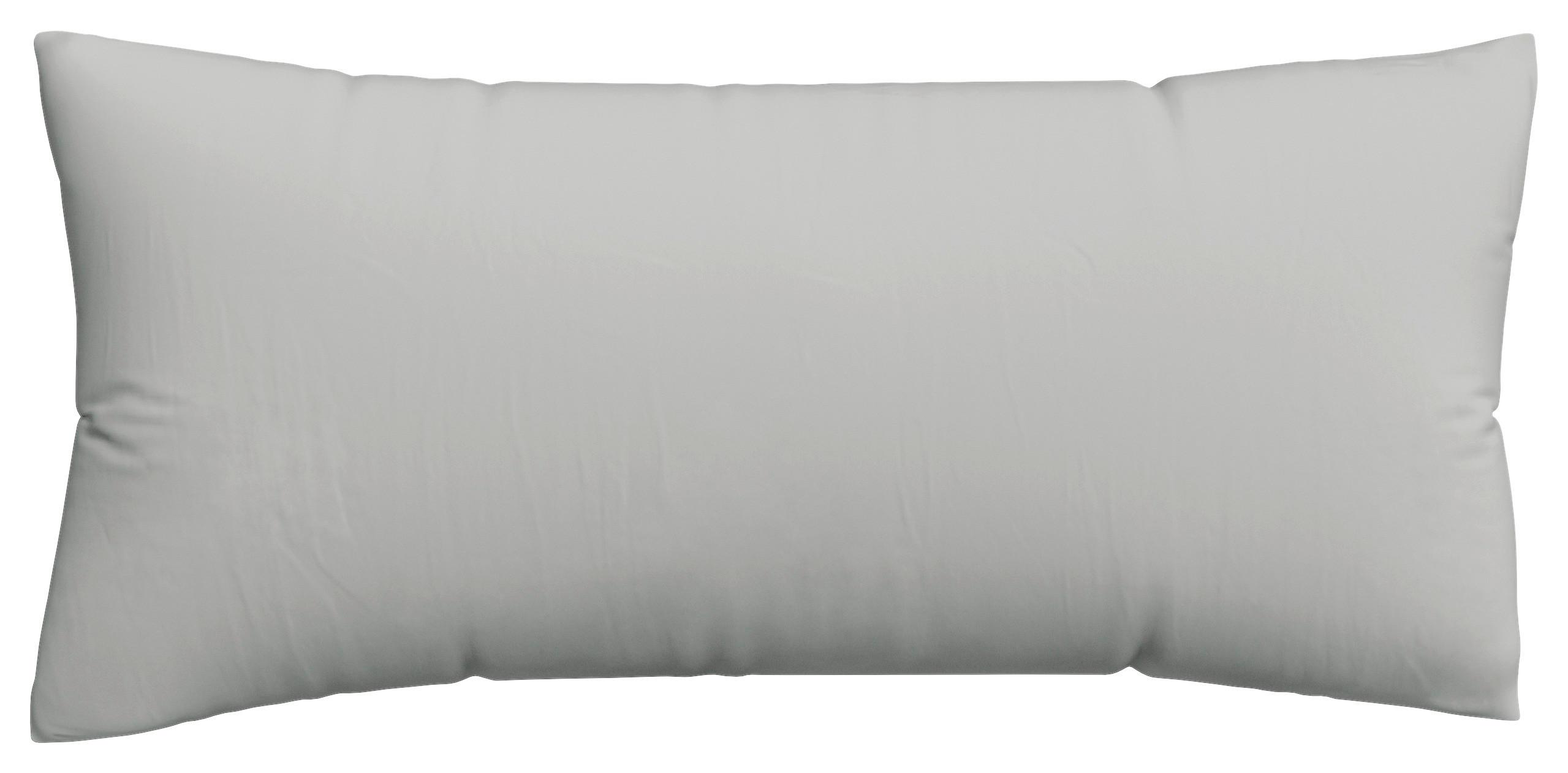 Kissenbezug Knitted 40x80 cm Jersey Hellgrau - Hellgrau, Basics, Textil (40/80cm) - Schlafgut